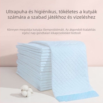 Grace Good Life Alapvető Vastag Vizeletpad Macskáknak és Kutyáknak, Szagtalanító és Magas Nedvszívás
