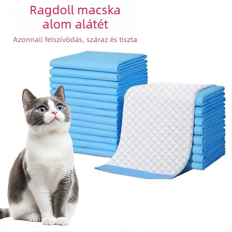 Kutyapisi alátét, dezodorált és nedvszívó, egyszer használatos