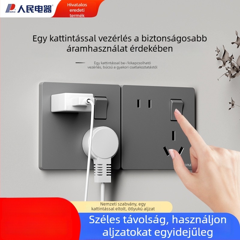 86-os típusú rejtett szerelésű konnektor-panel, 5 lyukas aljzat, eltolódott elrendezés, fekete, otthoni és szállodai dekorációhoz