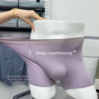 Feijia Kényelmes, Légáteresztő Férfi Boxeralsónadrágok, Magas Elasztikussággal, 4 db