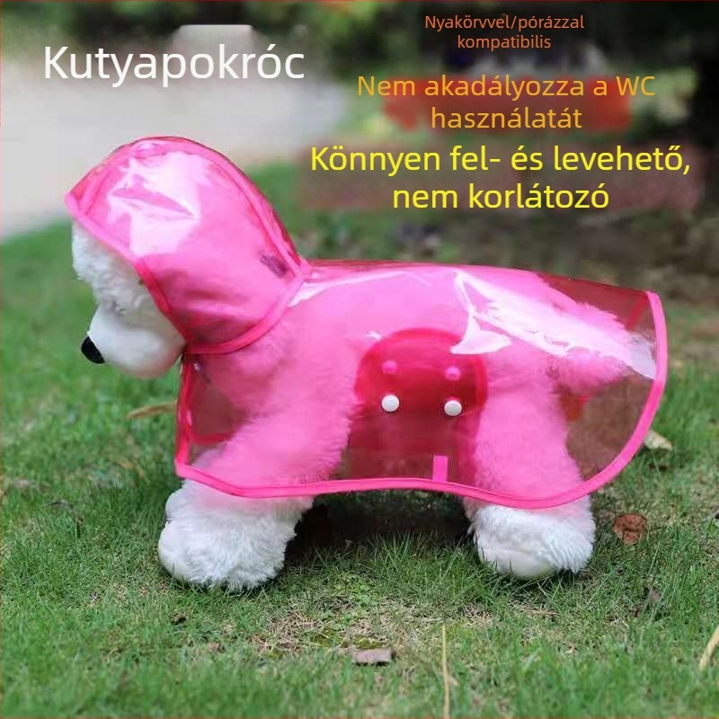 Vízálló esőkabát kutyáknak – kistestűtől a nagyobb méretekig
