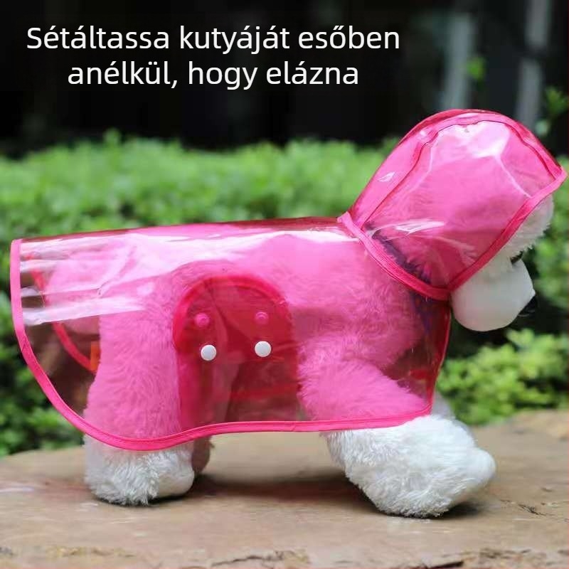 Vízálló esőkabát kutyáknak – kistestűtől a nagyobb méretekig