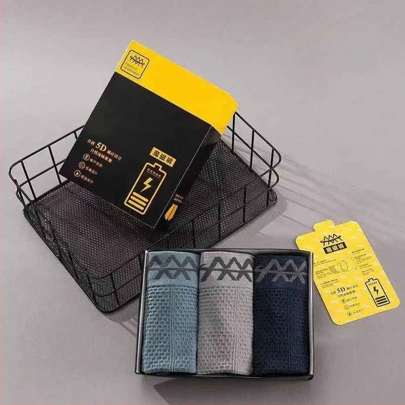 Férfi seamless nylon boxer briefs, lélegző, antibakteriális, nedvességelnyelő, középmagas derekú