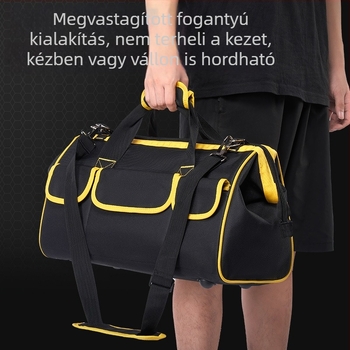 Villanyszerelői és hardver szerszám táska, alkalmas építkezésre