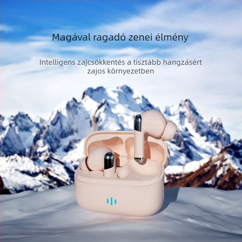 T90 zajcsökkentő Bluetooth fülhallgatók, mini TWS, in-ear, Macaron stílus, Bluetooth 5.3