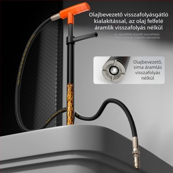 Kézi kenőanyag-szivattyú lyukasztópréshez, injektáló öntőgéphez és gravírozógéphez