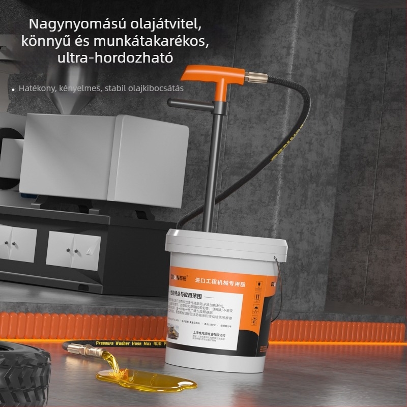 Kézi kenőanyag-szivattyú lyukasztópréshez, injektáló öntőgéphez és gravírozógéphez