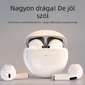 Berlin Sound J6 Vezeték nélküli Bluetooth fülhallgató, fél-in-ear kialakítás, kiváló hangzás, rendkívül hosszú akkumulátor-üzemidő, mindkét fülbe használható