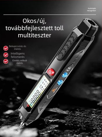 Intelligens elektromos toll teszter digitális multiméterrel — magas pontosságú feszültségmérés, többfunkciós, vezeték megszakításának észlelése