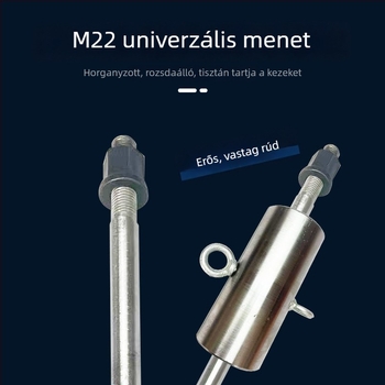 Elektromos kalapácsos fúróbit kicsavaró eszköz, anti-ütés dizájn, galvanizált ütőfej