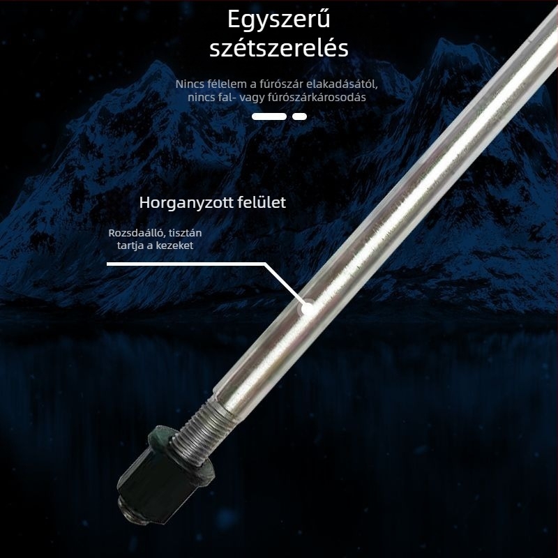 Elektromos kalapácsos fúróbit kicsavaró eszköz, anti-ütés dizájn, galvanizált ütőfej