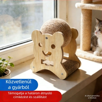 Vertikális macska karmapálca – mászókeret és játék