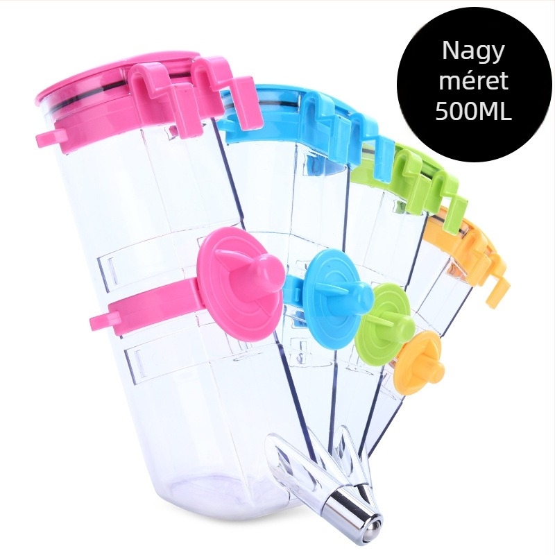 Lógó állatvízadagoló nagy kapacitású, automata vízellátás 500 ml kutyáknak és macskáknak