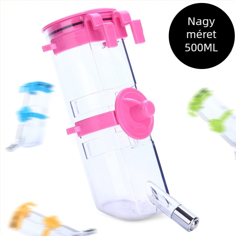 Lógó állatvízadagoló nagy kapacitású, automata vízellátás 500 ml kutyáknak és macskáknak