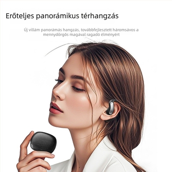 JM37 Vezeték nélküli Bluetooth fülhallgató fülre akasztóval, AI fordítás, zajcsökkentés, sportos kialakítás