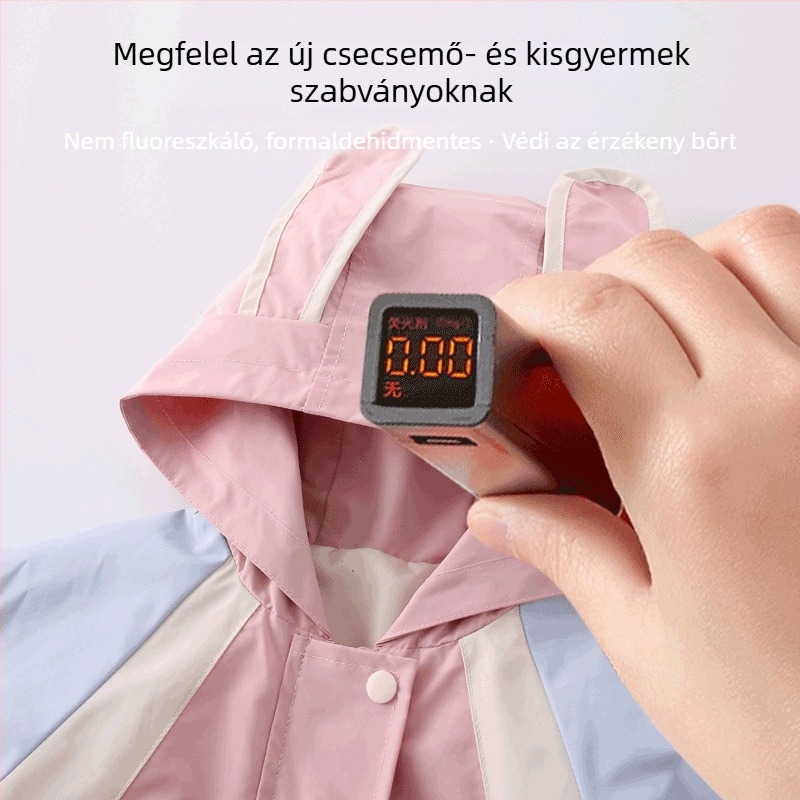 Kapucnis őszi kabát lányoknak, 2025-ös új modell, csecsemőknek és kisgyermekeknek, aranyos hercegnő-stílus