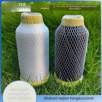 Áttetsző nylon varrócérna kristályos gyöngyökkel