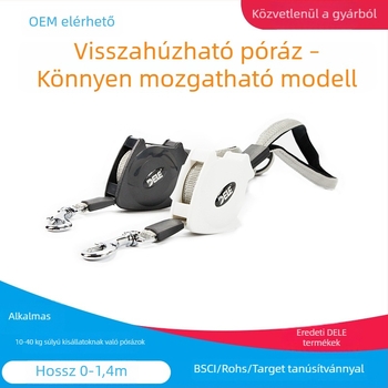 Kutyahámhoz készült behúzható póráz