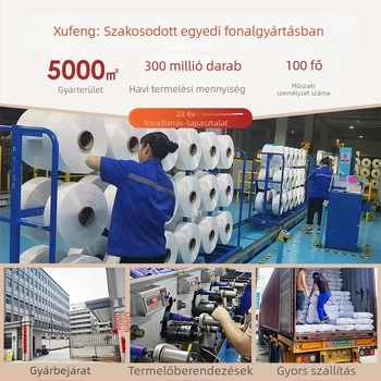 Élelmiszer-biztonságos varrócérna csomagoláshoz és kötözéshez; színes csomagoló- és kötőfonal dokumentumokhoz