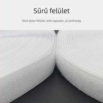 Nylon Velcro rögzítőszalag kapocs- és hurkolózáróval, táskákhoz, ruházathoz és lábbelikhez