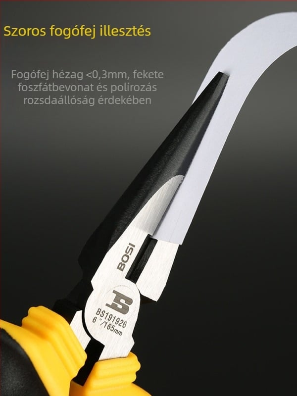 Perzsa huzalfogó, többsfunkciós javítófogó, 6/8 hüvelyk, villanyszerelő fogó