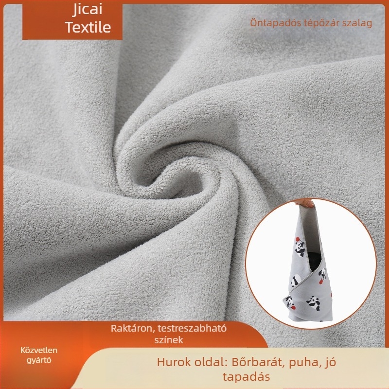 Öntapadó Velcro-szalag, csendes záródású Velcro, elektronikai tároláshoz, babakelengye és otthoni textilek számára, széles szélesség