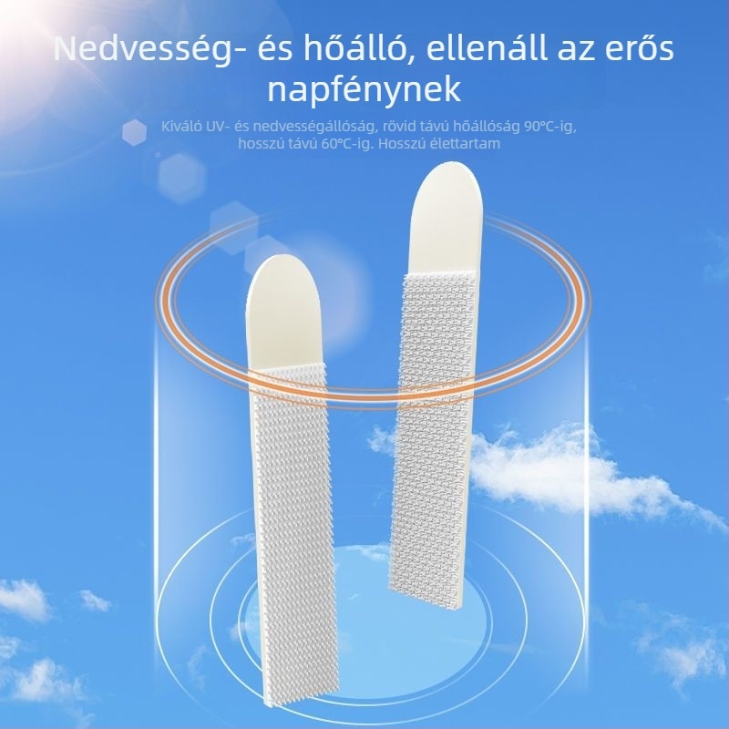 Öntapadós Velcro kampó keretek és fényképek falra akasztásához – fúrás nélkül, erős tapadás