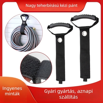 Nylon Velcro szalag kábelek és tömlők rendezésére, hordozható tároló