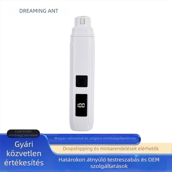 Elektronikus körömcsiszoló háziállatok számára, macskáknak és kutyáknak, újratölthető, alacsony zajszintű