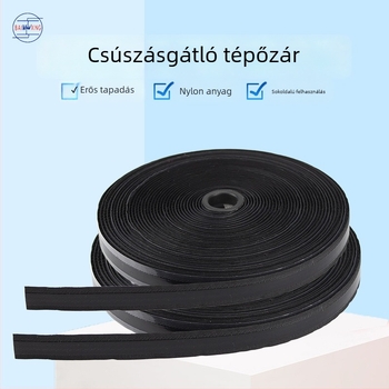 Csúszásmentes nylon Velcro ruházati záróelem integrált öntapadó szalaggal