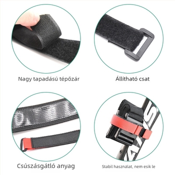 Kerékpár kerék rögzítő pánt, csúszásmentes stabilizáló pánt a kerék forgatásához – kiegészítő