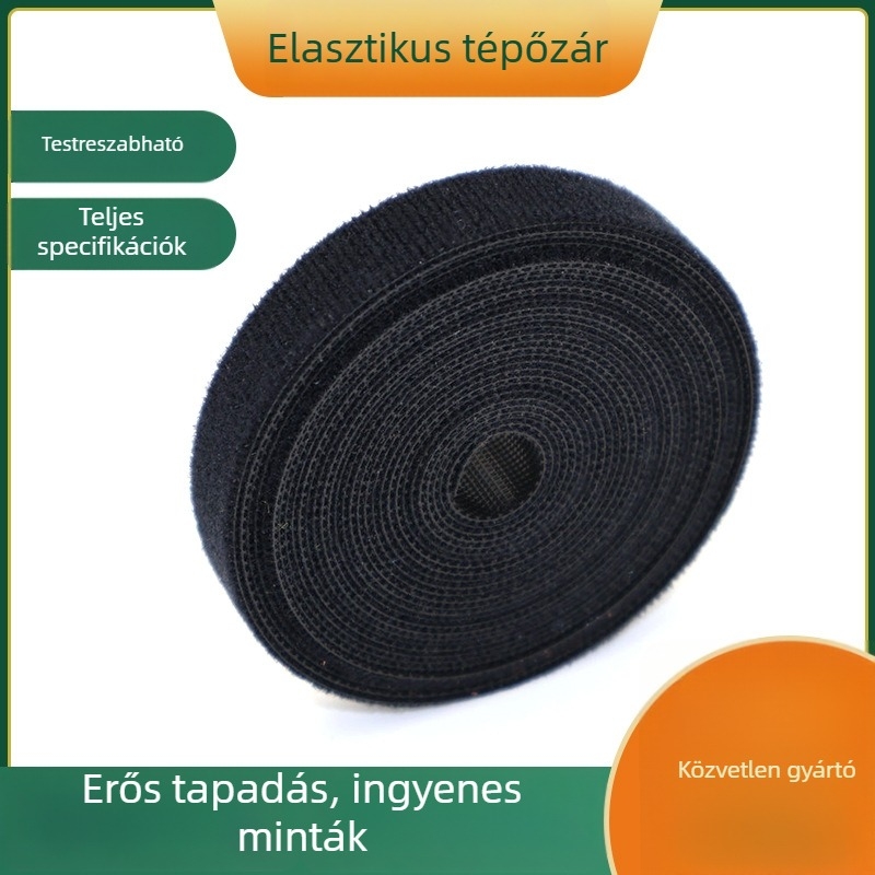 Színes elasztikus nejlon Velcro pántok, állítható, testreszabható