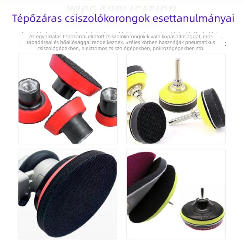 Velcro csiszoló párna, hőálló és kopásálló hardver polírozáshoz