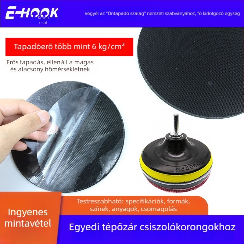 Velcro csiszoló párna, hőálló és kopásálló hardver polírozáshoz