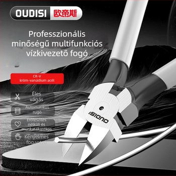 Oudisi diagonális vágófogó – vékony él, króm-vanádium acél, ipari minőség