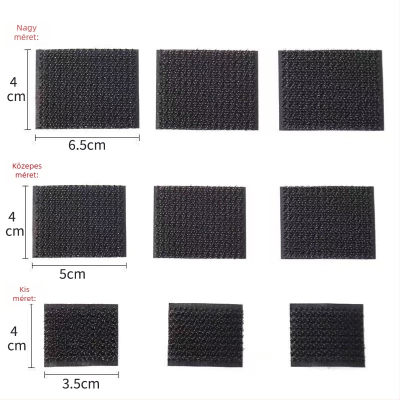 Beautiful Velcro-hajkiegészítő a hajformázáshoz, nejlon/políeszter keverék