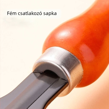 Állatgondozó fésű fa nyéllel – csomóoldó és szőrhullás elleni fésű macskáknak és kutyáknak