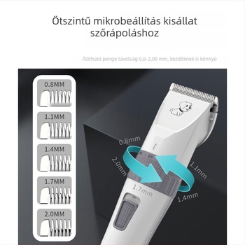 Elektronikus kutyaápoló nyíró, szőrnyíró eszköz