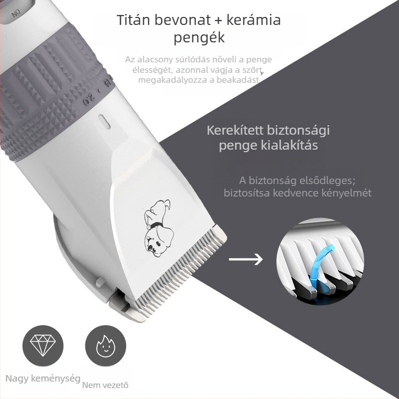 Elektronikus kutyaápoló nyíró, szőrnyíró eszköz