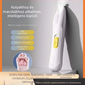 Elektronikus tappancs szőrvágó macskáknak és kutyáknak