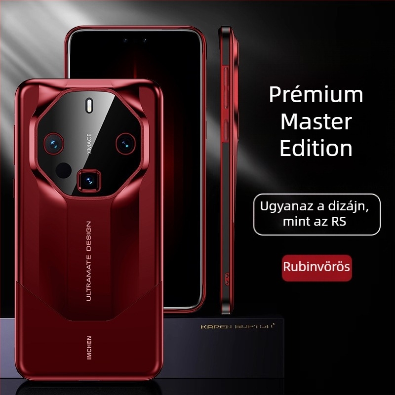 Fémes piano lakkozású tok Huawei Mate60 Pro