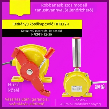 Kétszintű robbanásvédelmi szalageltolódás-érzékelő kapcsoló HFKPT1-12-30, szélesség 20–35 mm, BKPT1 XLPP-II