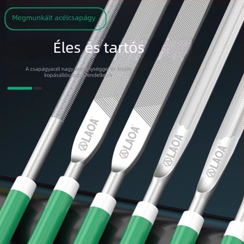 10 darabos precíziós faragóreszelő készlet fa- és fém megmunkáláshoz