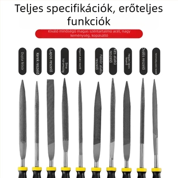 Különböző reszelők készlet fafaragáshoz – kis kézi reszelők és csiszoló eszközök