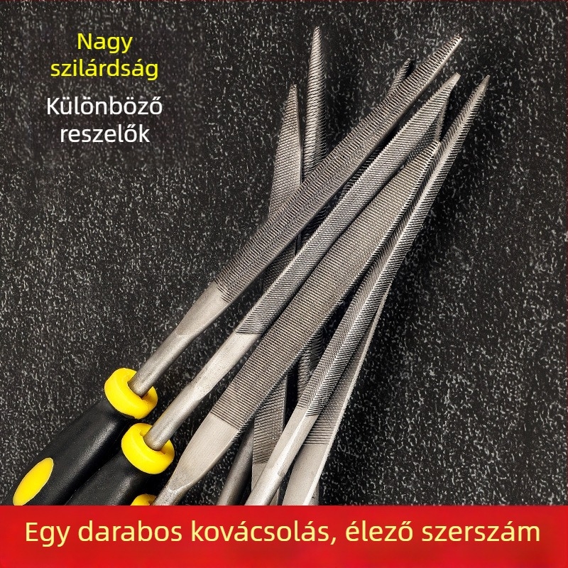 Különböző reszelők készlet fafaragáshoz – kis kézi reszelők és csiszoló eszközök