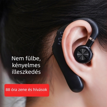 Privát modell V49: vezeték nélküli fejhallgató, lég- és csontvezetésű, nem a fülében illeszkedik, Bluetooth, sportos használat, hosszú akkumulátor-üzemidő, hívásfunkció