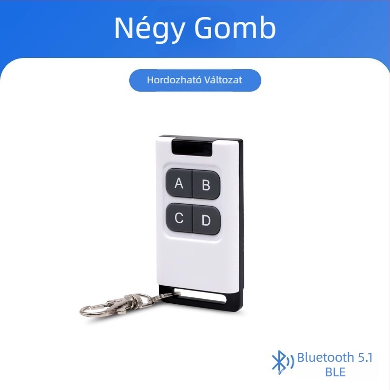 8-gombos vezeték nélküli kapcsoló, 4 gombos Bluetooth Mesh intelligens jelenetekhez