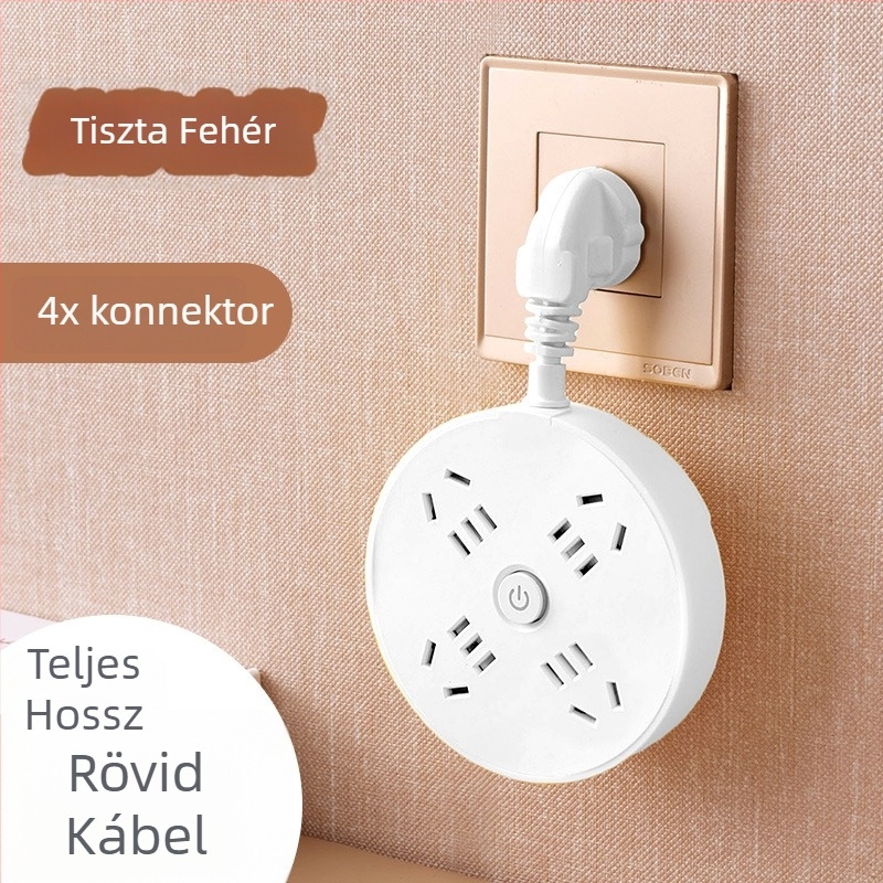 Kreatív többfunkciós USB kör alakú asztali elosztó