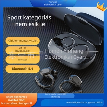 SP16 Fordítás Bluetooth fülhallgatók digitális kijelzővel, kétoldali fülre rögzítés