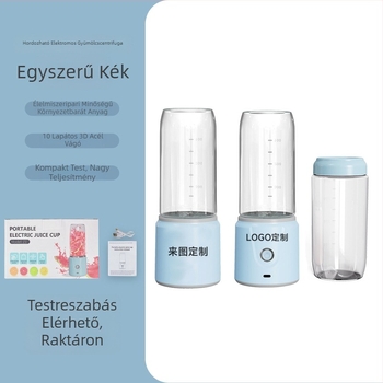 Hordozható elektromos facsaró – gyümölcslevek készítésére, keverésre és milkshake készítésére